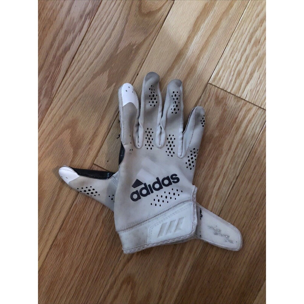 Adidas Glove Right Hand Only Large White Used‎ Three Stripe Life